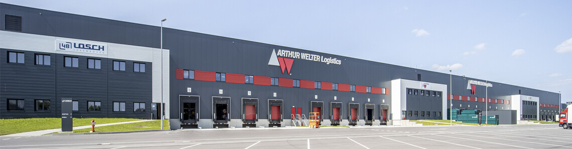 Logistikgebäude in Luxemburg für Lagerhaltung und Cross-Docking